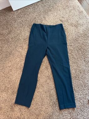 Ann Taylor Navy Dress Pants with Classic Waistband